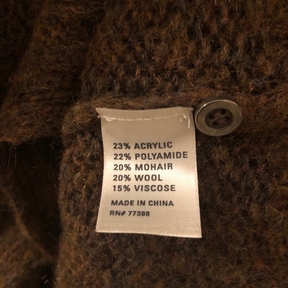 Madewell Wallace Long Cardigan Sweater in Brown - Picture 5 of 6